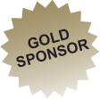 Gold sponsor starburst